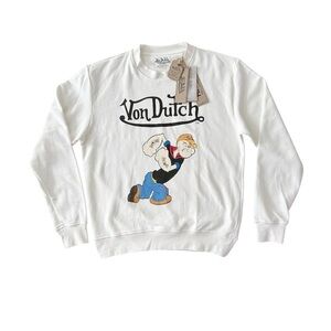 Von Dutch x SeaCleaners Popeye Crew Neck Sweatshirt
